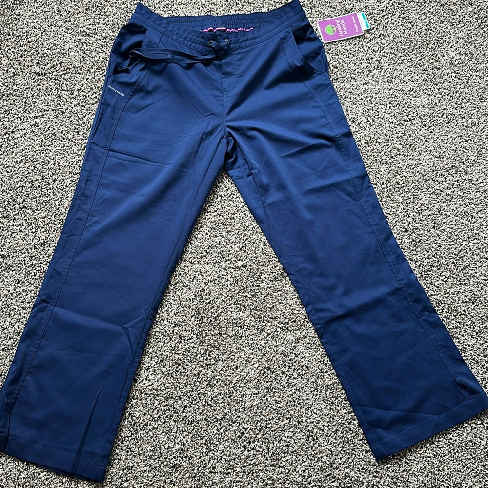 MP blue scrub pants; NWT